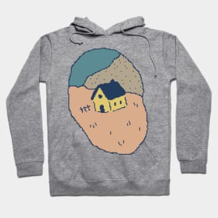 Aesthetic House Landscape Hoodie